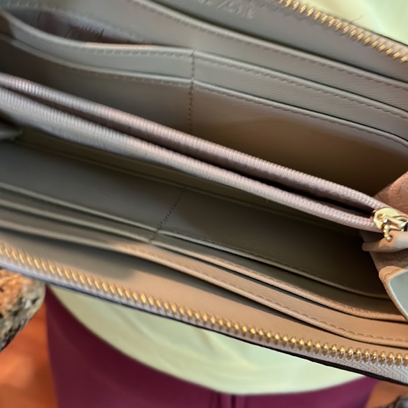 Michael Kors, snakeskin purse and wallet.  gently used - Picture 4 of 4